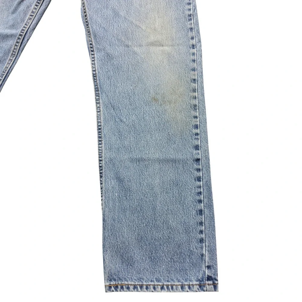 Vintage 505 Regular Fit Straight Leg Jeans Mens 36x32 Blue Levis 00505-4886